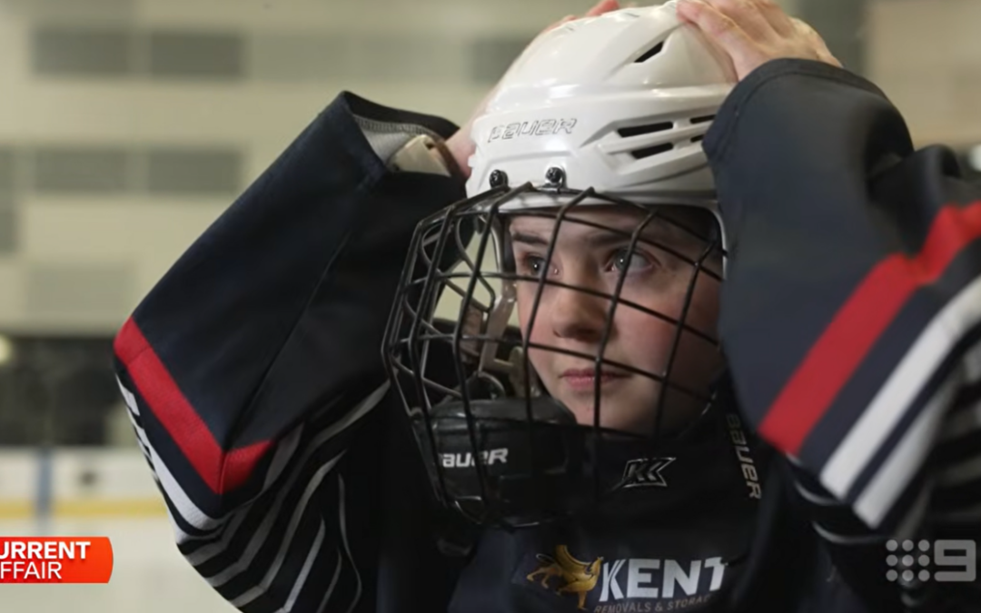 How Poppy has defied the odds to become an elite ice hockey player